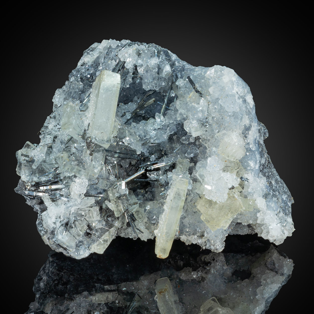 Baryte & Stibnite