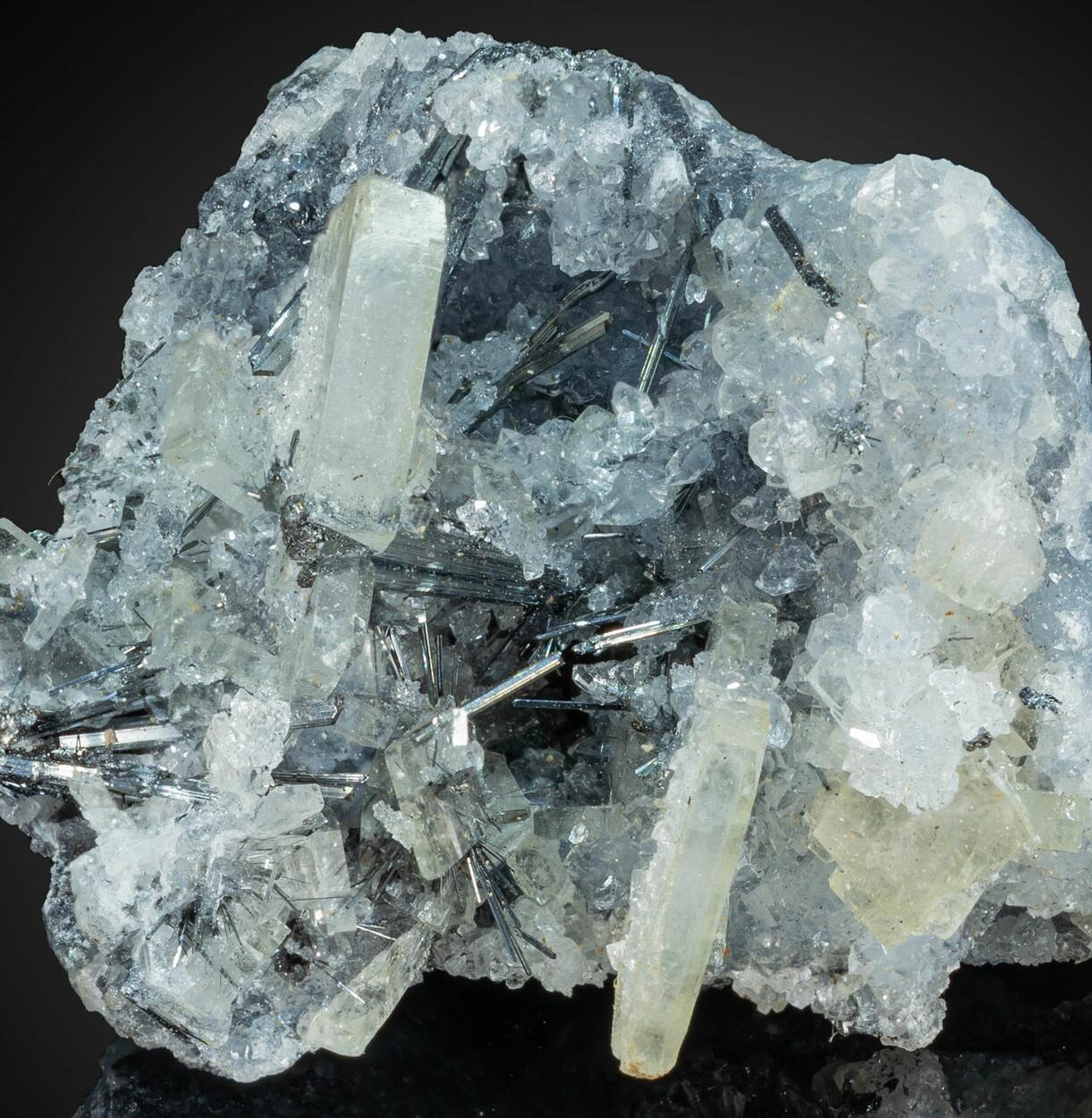 Baryte & Stibnite