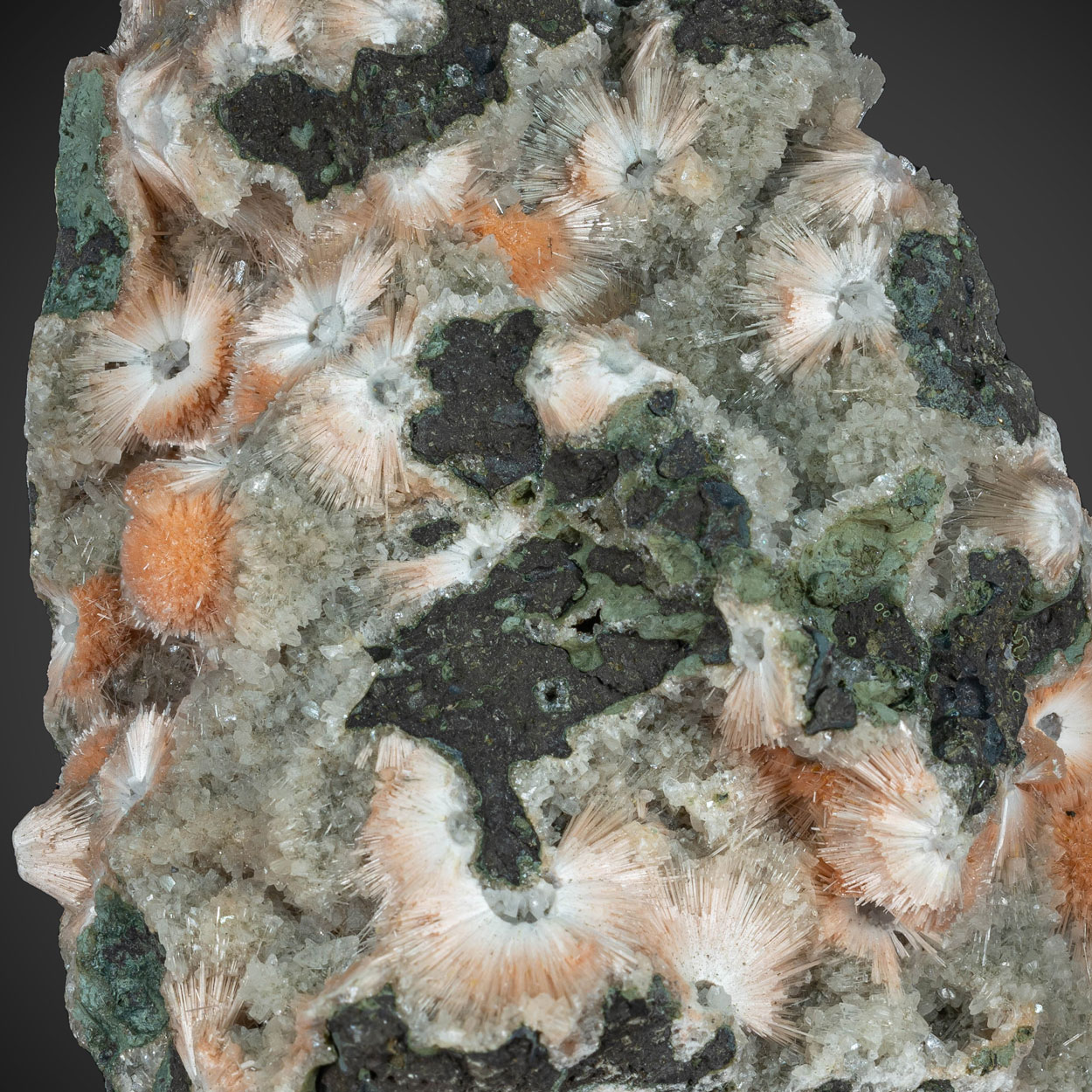 Mesolite On Thomsonite