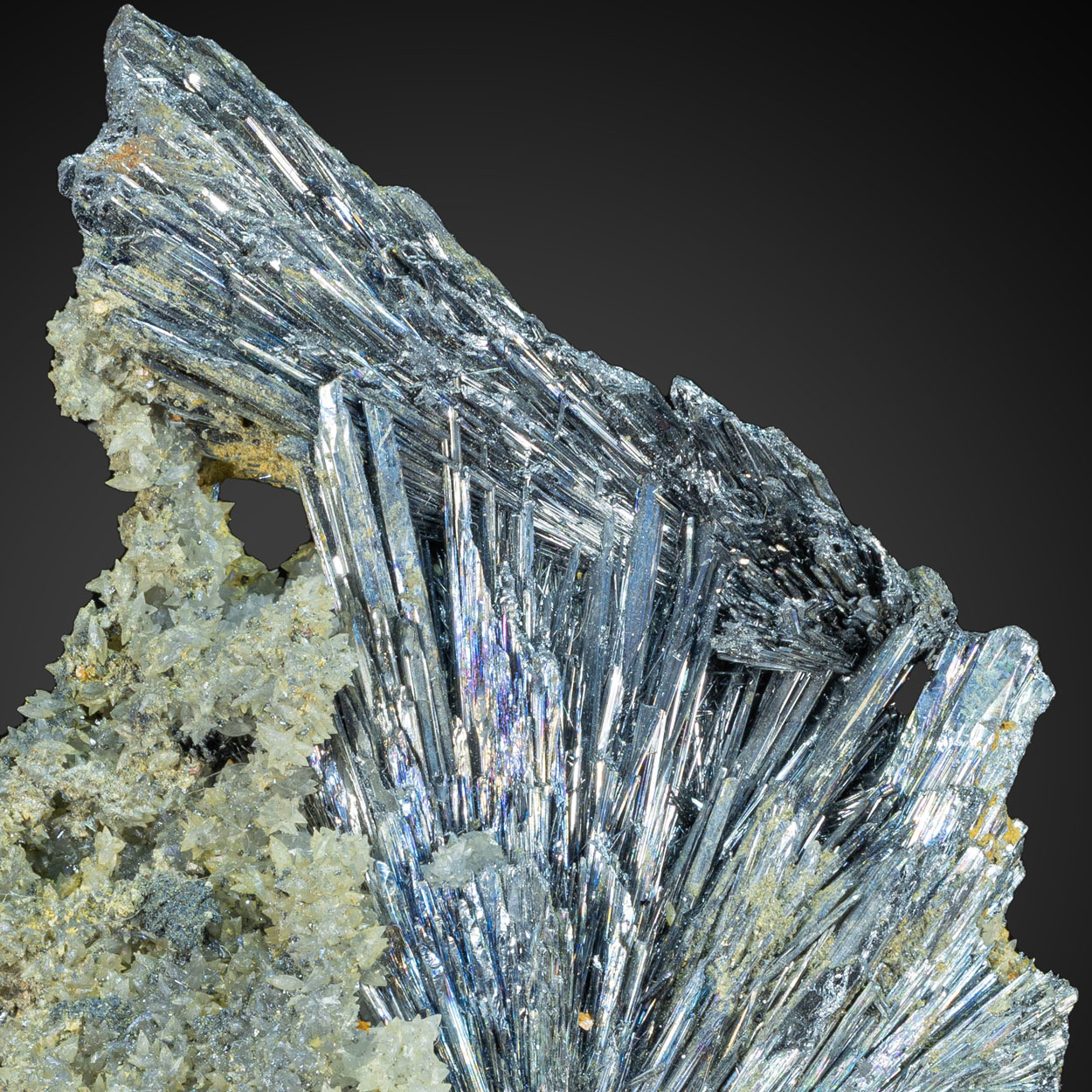 Fülöppite Stibnite Calcite & Boulangerite