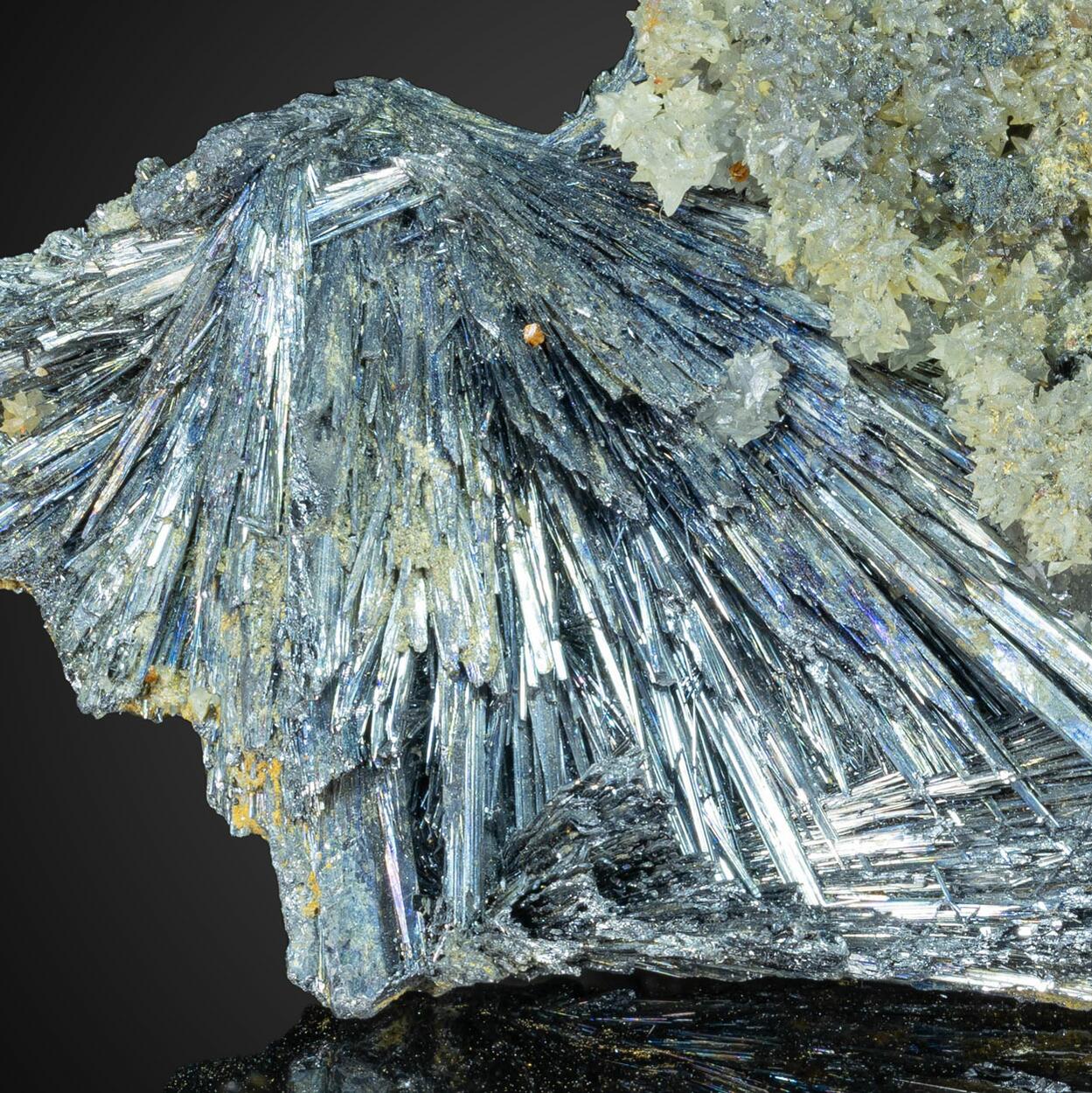 Fülöppite Stibnite Calcite & Boulangerite