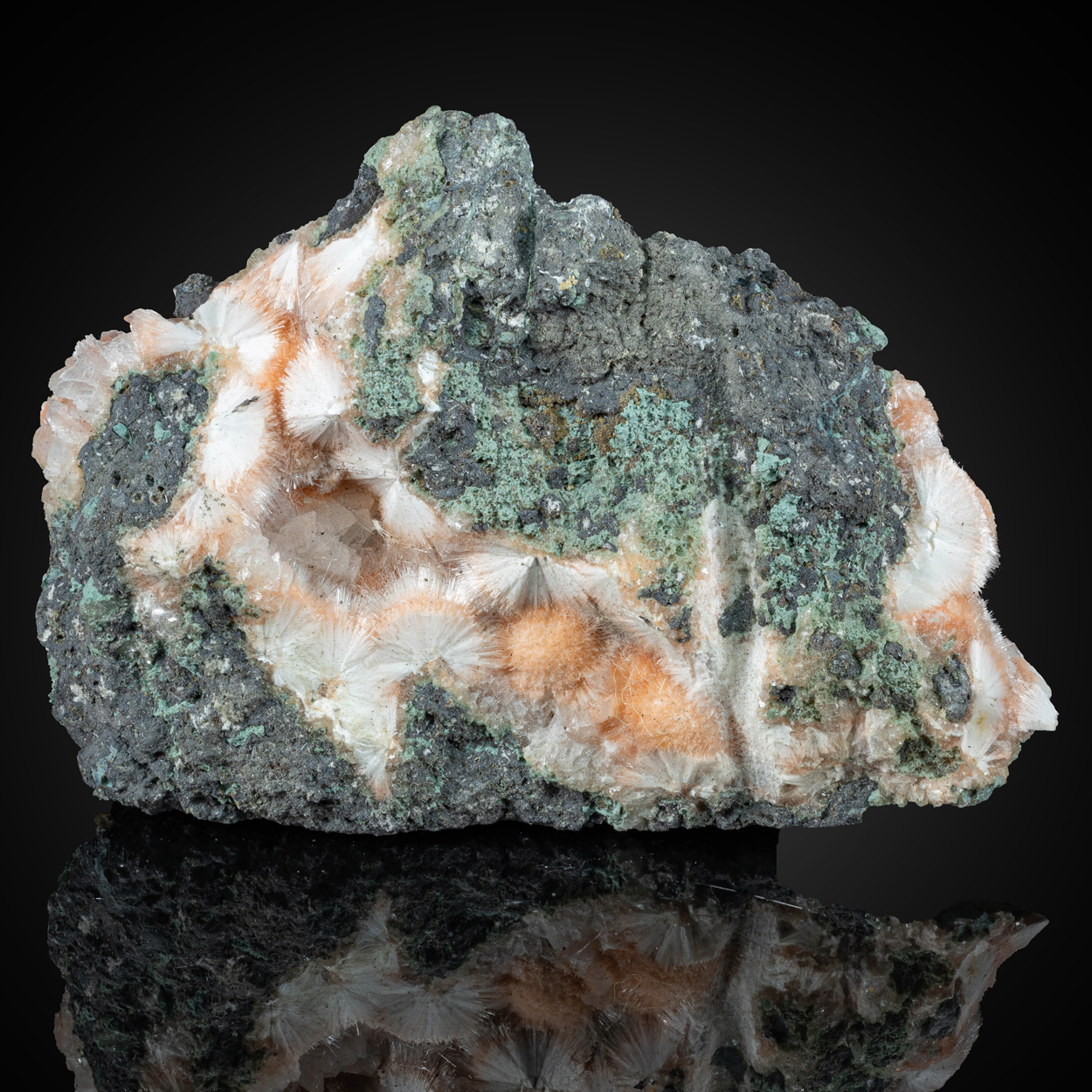 Mesolite On Thomsonite