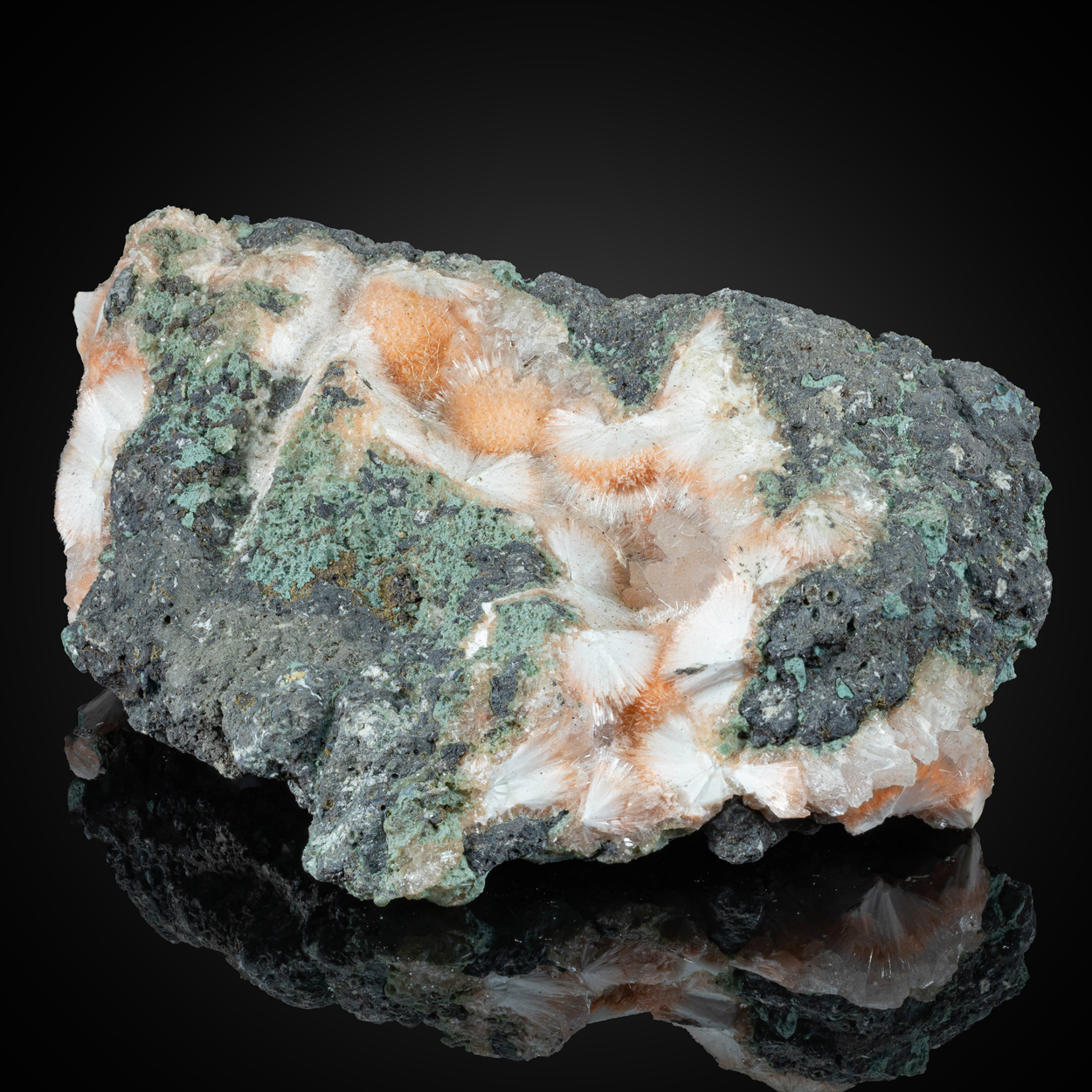 Mesolite On Thomsonite