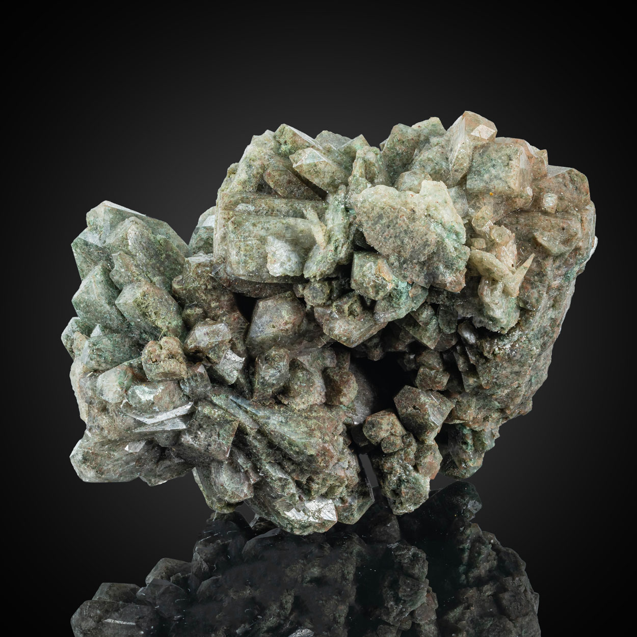 Aluminoceladonite & Apophyllite