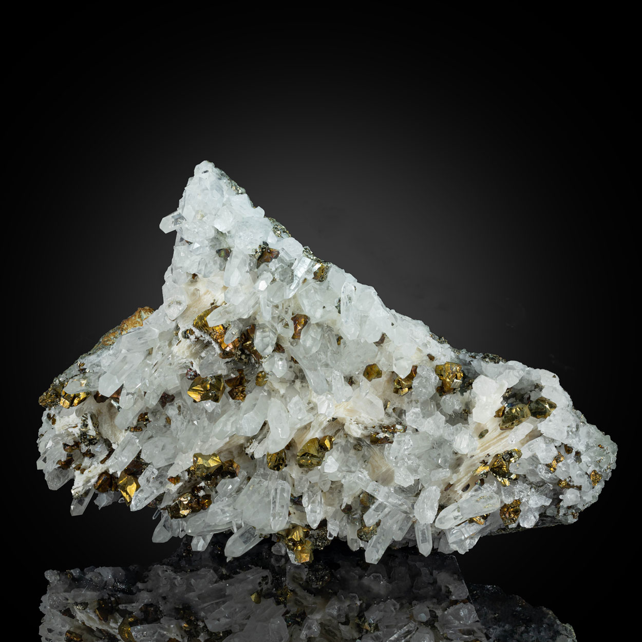 Chalcopyrite & Quartz