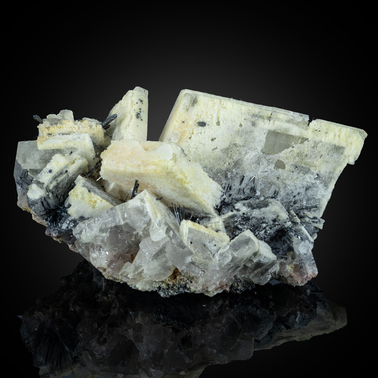Baryte & Stibnite