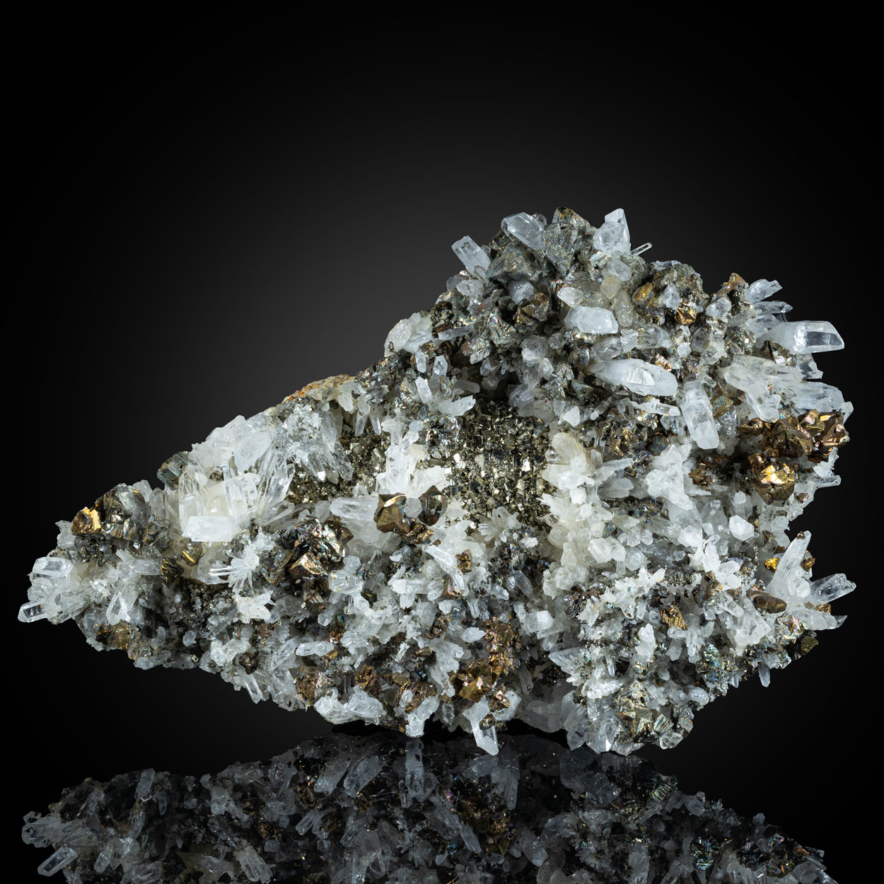 Chalcopyrite & Quartz