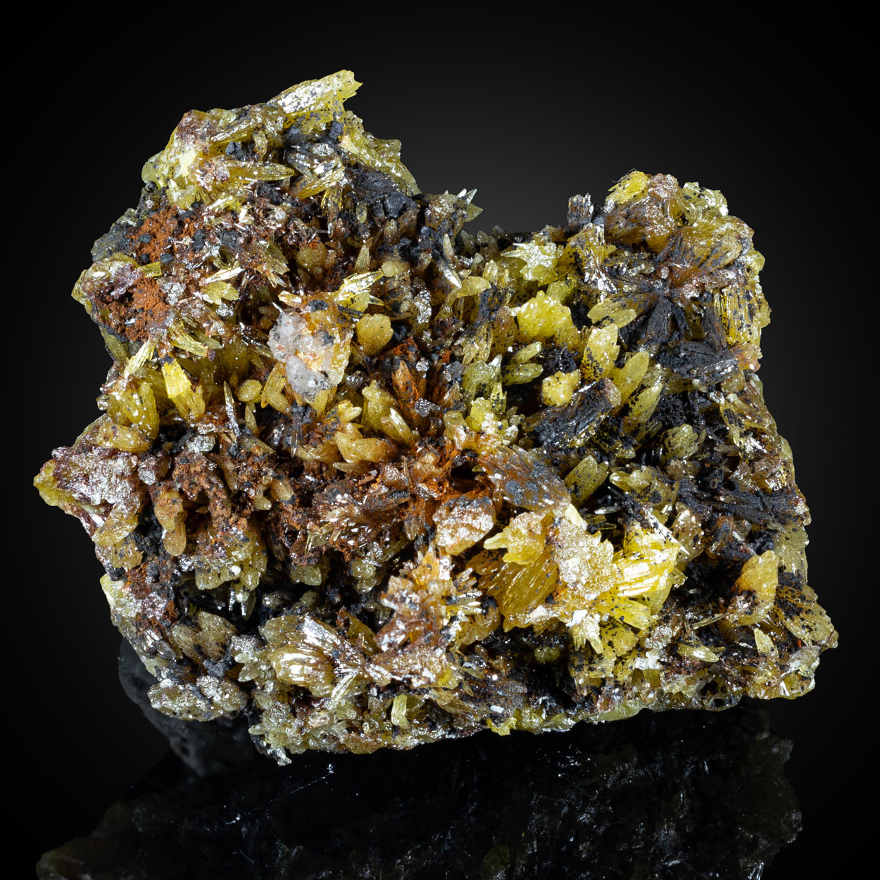Psilomelane & Pyromorphite