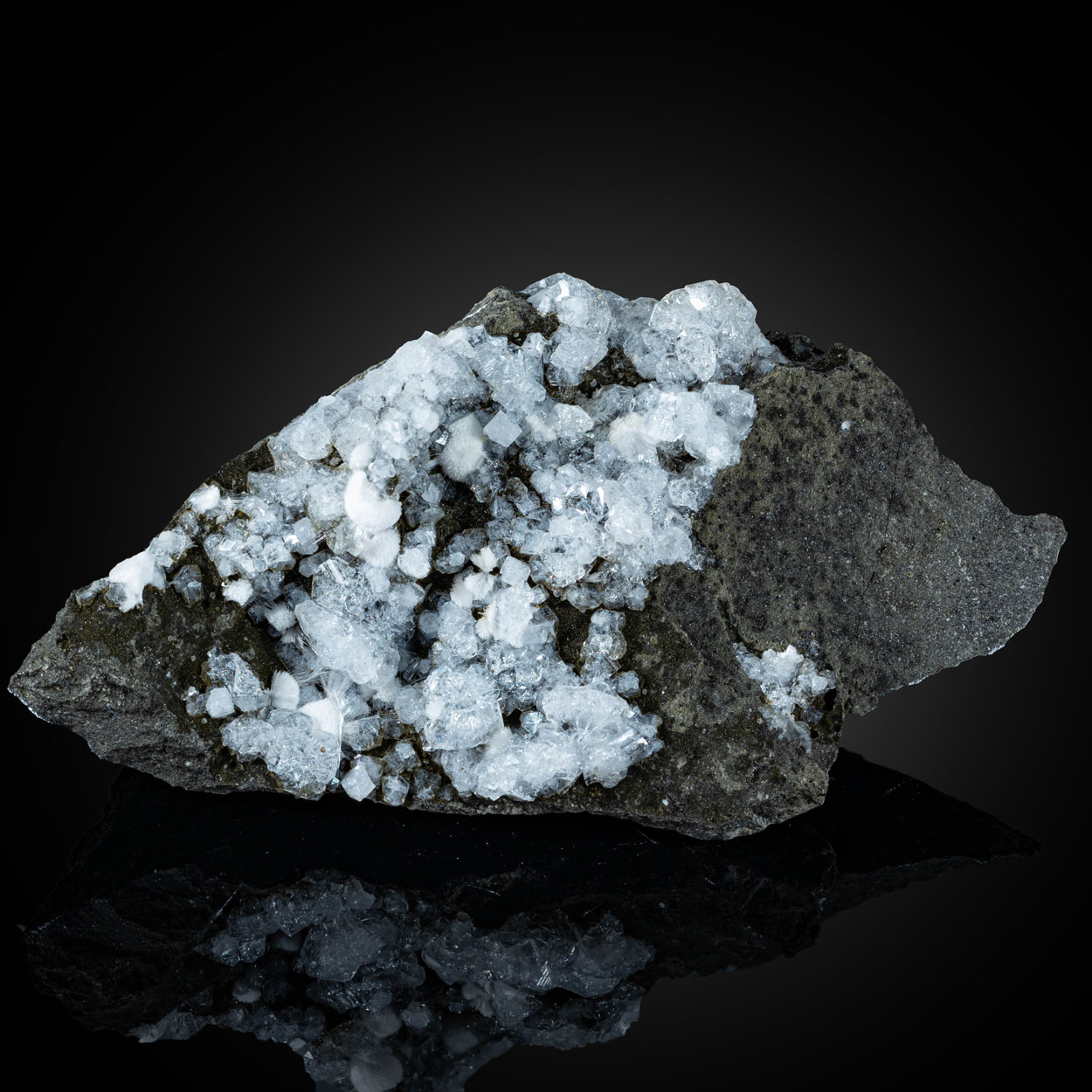 Chabazite Var Phacolite & Mesolite