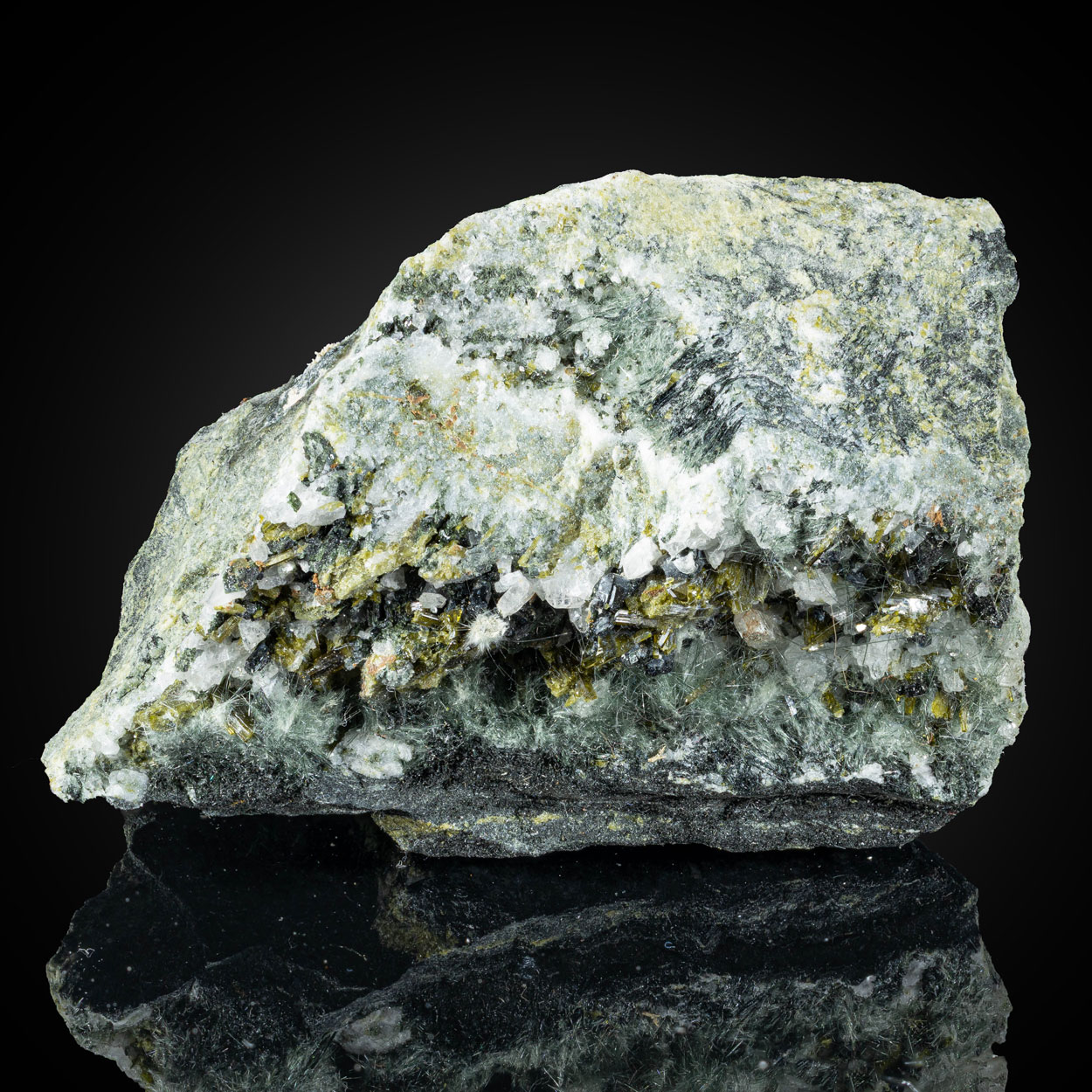 Apatite Epidote Diopside & Byssolite