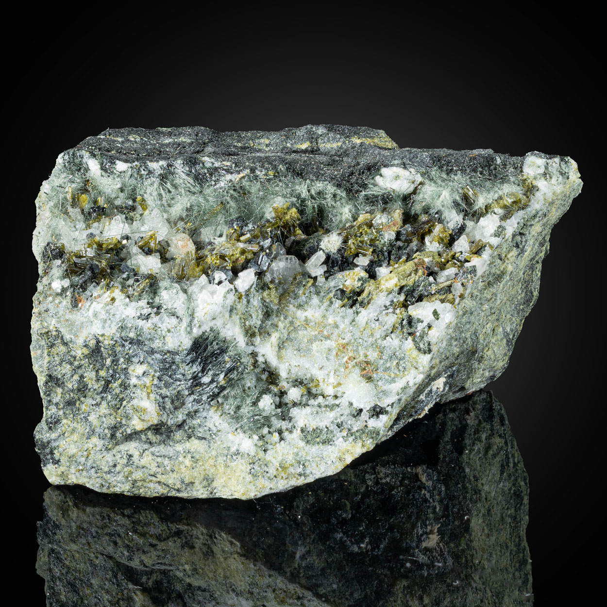 Apatite Epidote Diopside & Byssolite