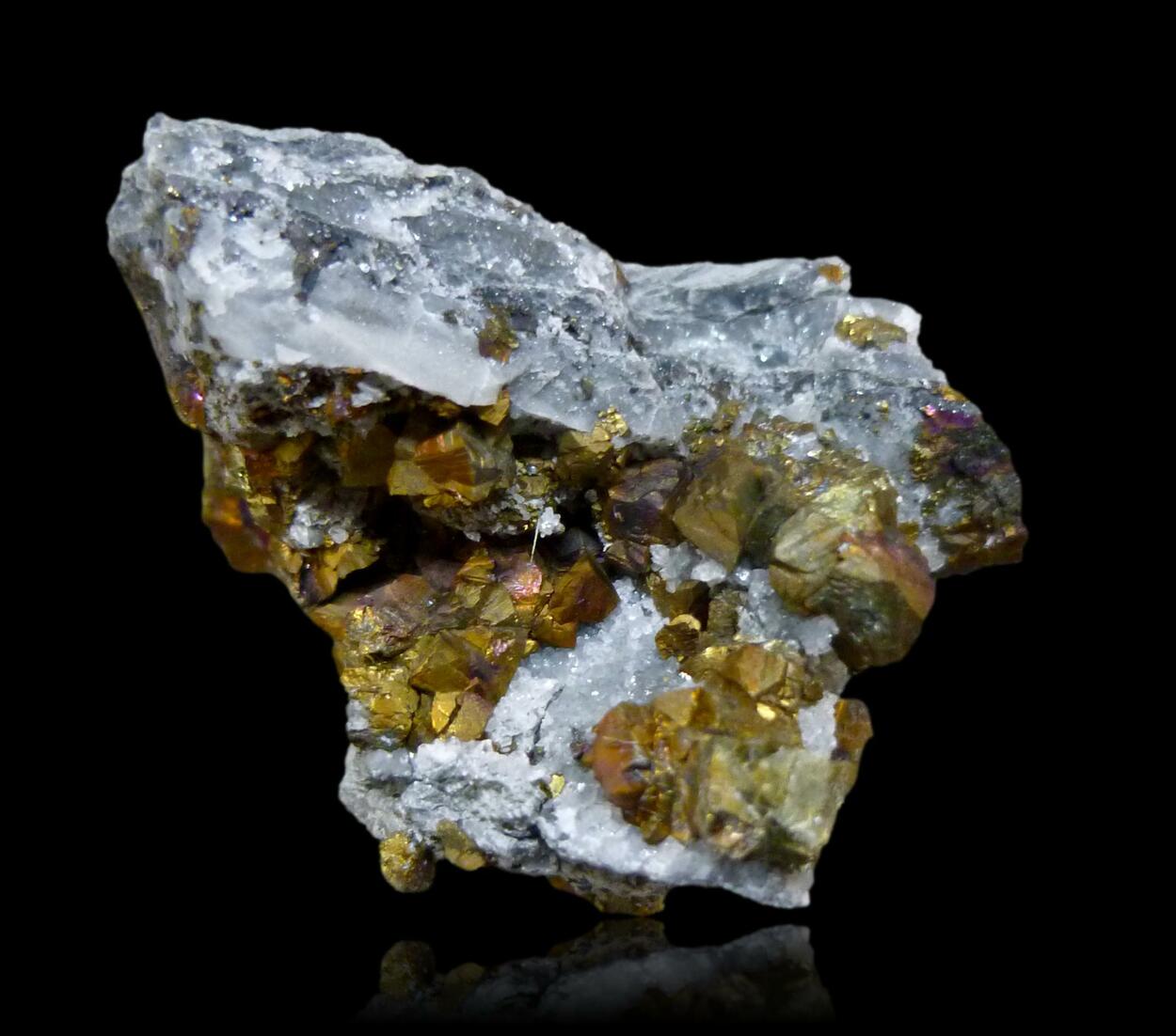 Millerite & Chalcopyrite