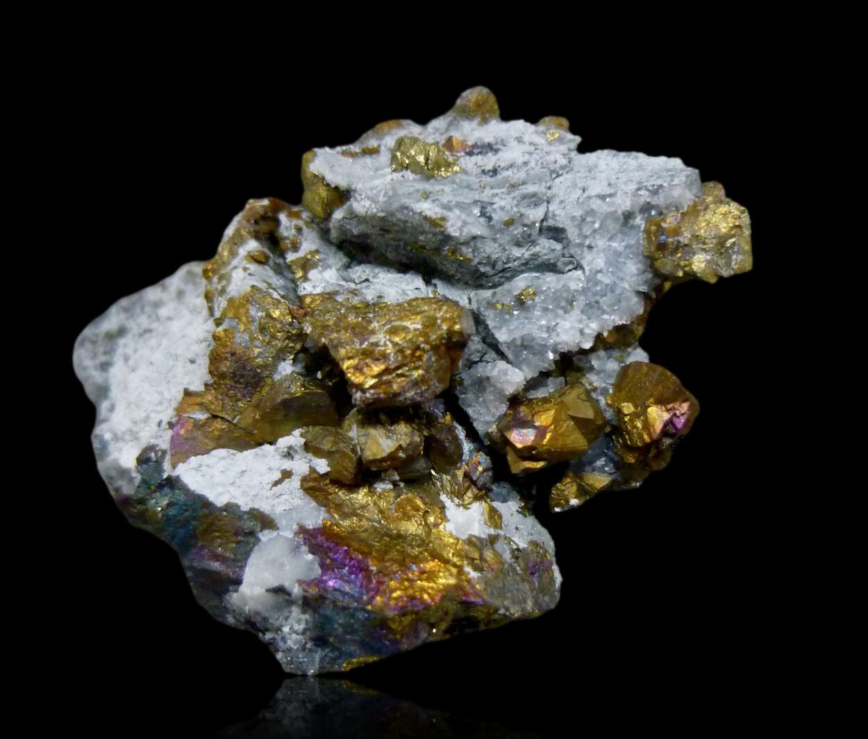 Millerite & Chalcopyrite