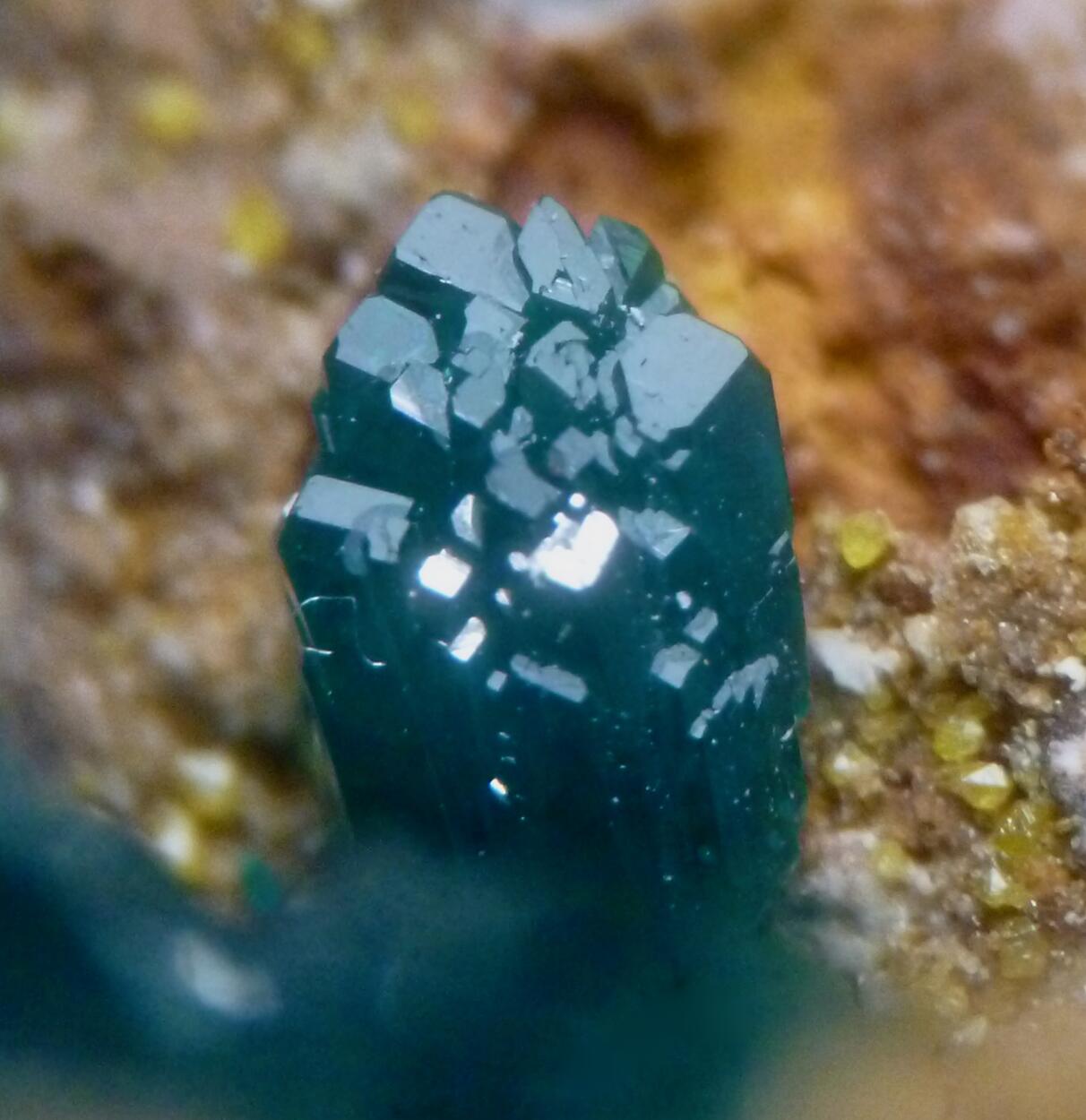 Dioptase & Mimetite