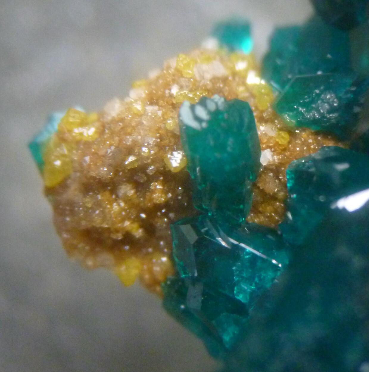 Dioptase & Mimetite