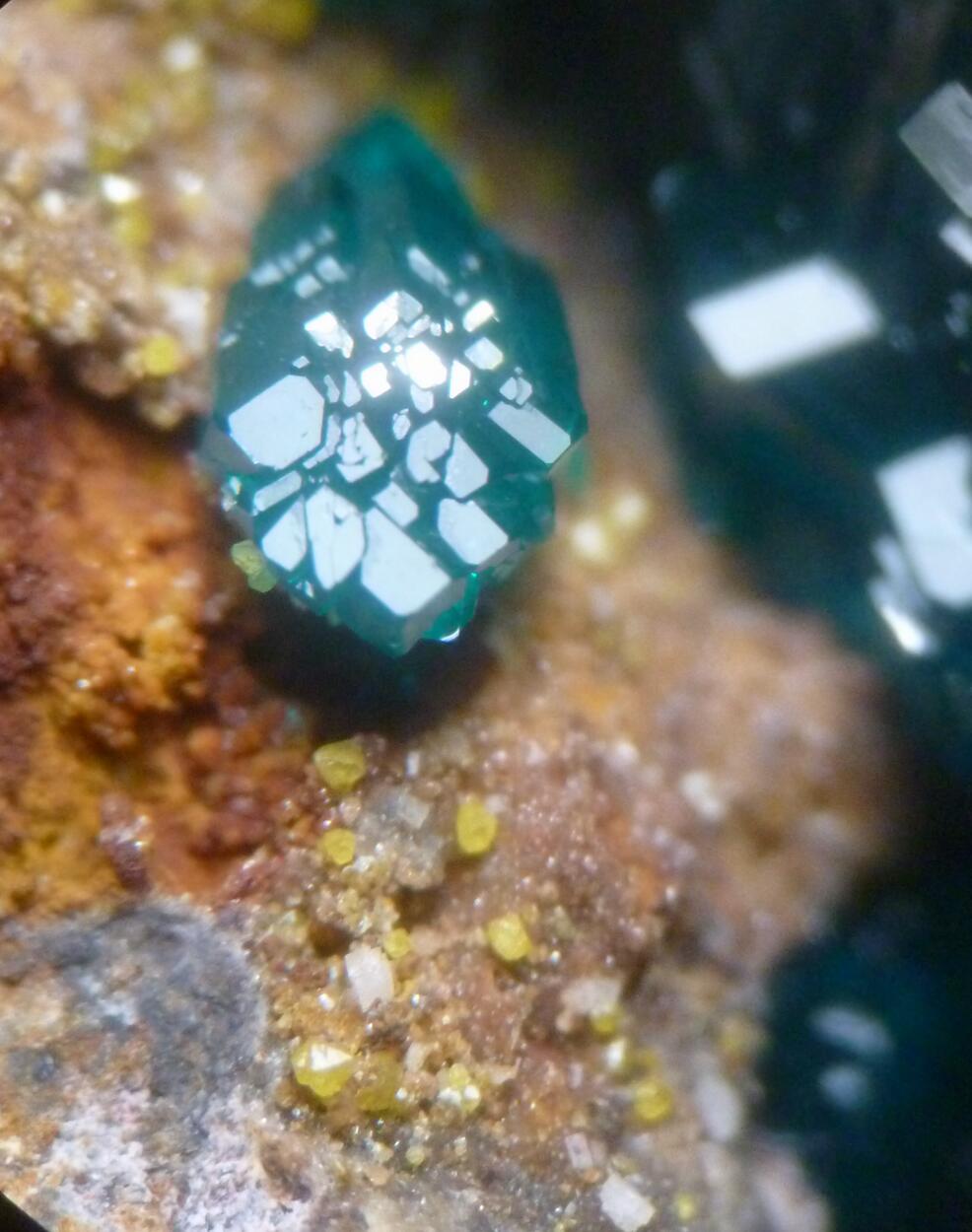 Dioptase & Mimetite