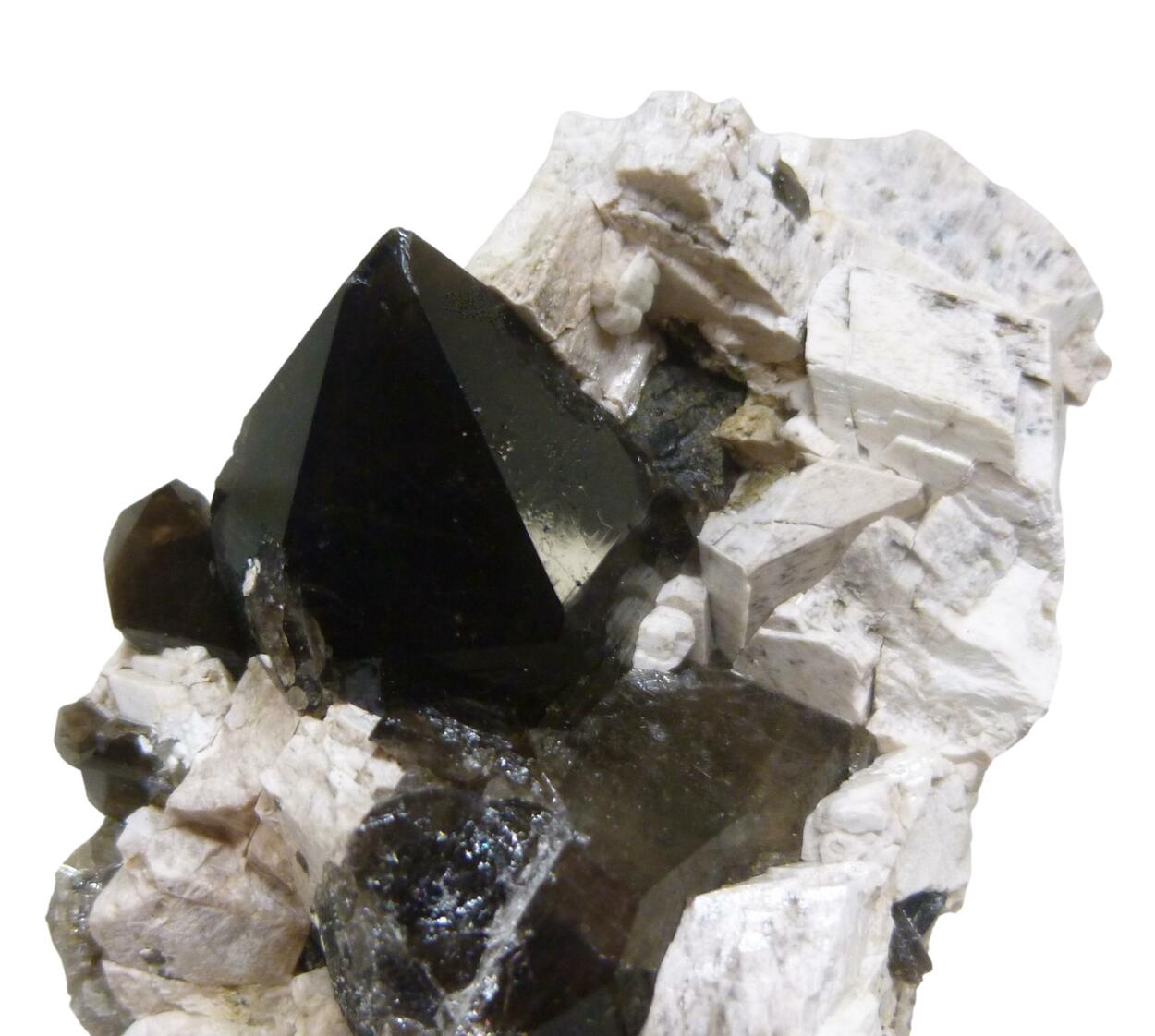 Smoky Quartz & Orthoclase