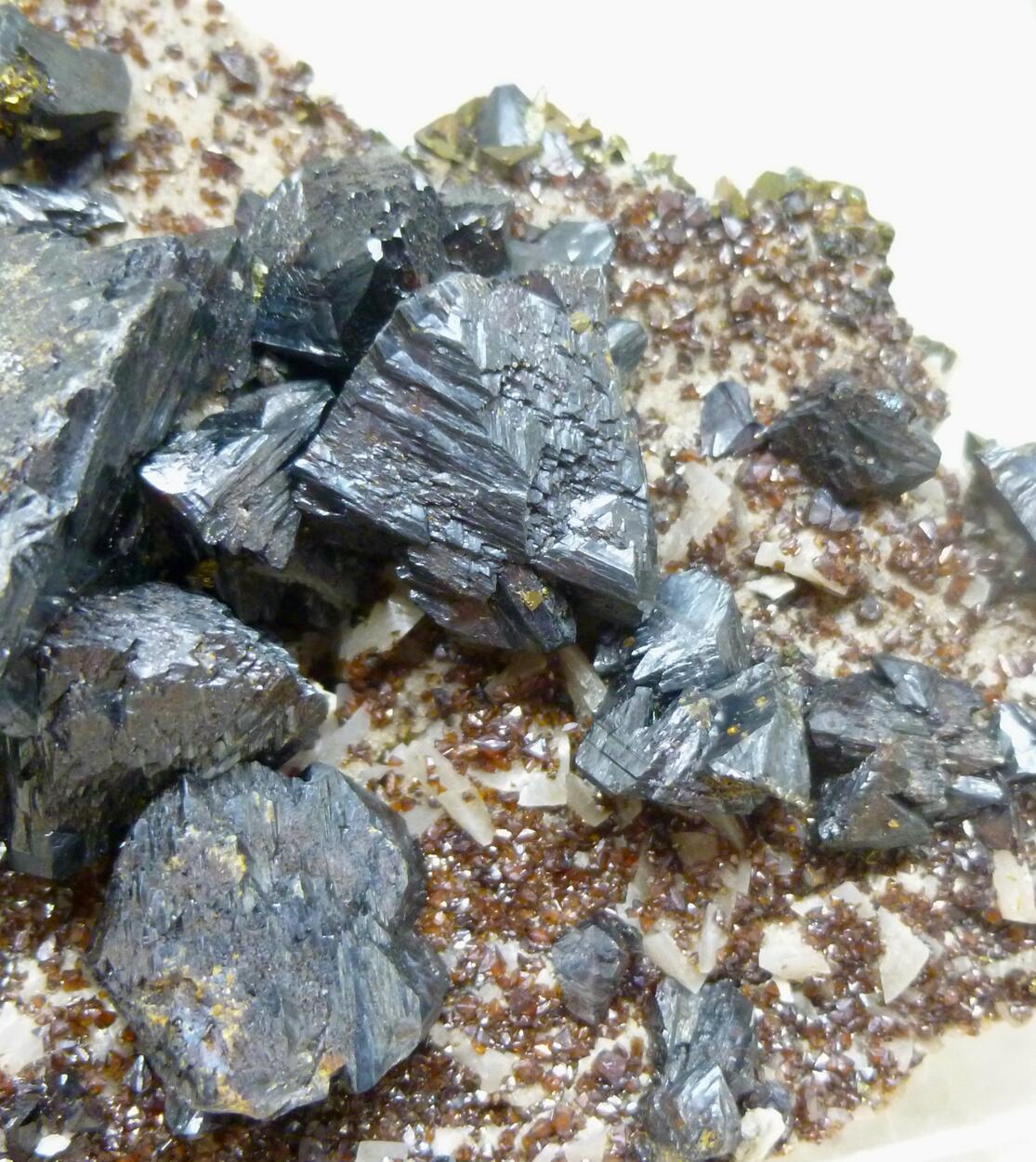 Sphalerite Dolomite & Chalcopyrite