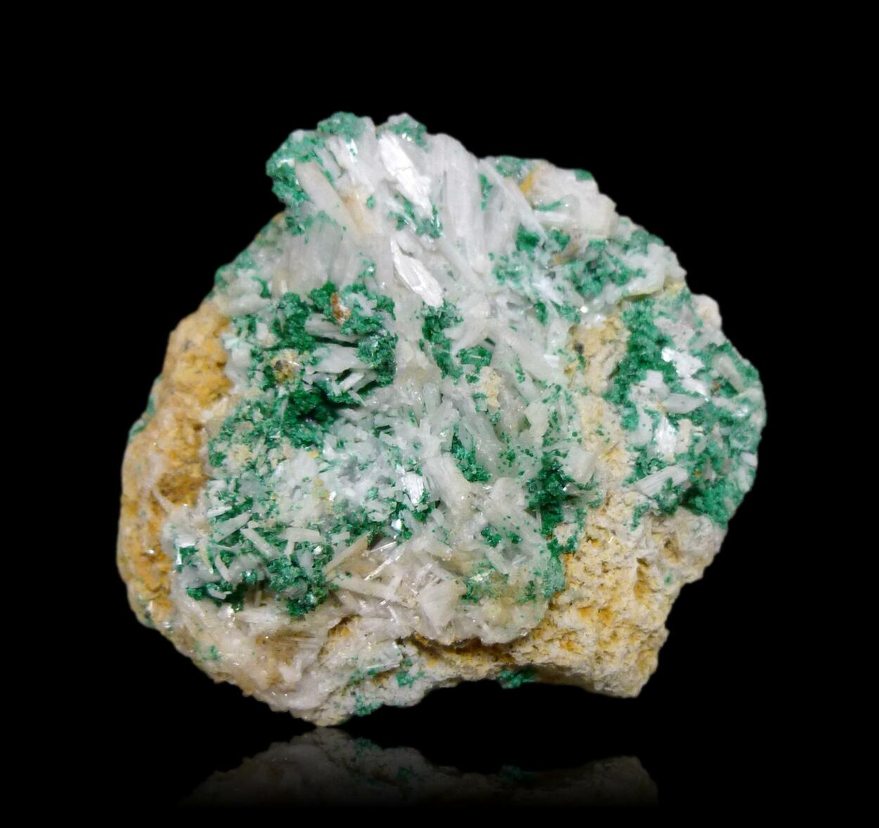 Cerussite & Malachite