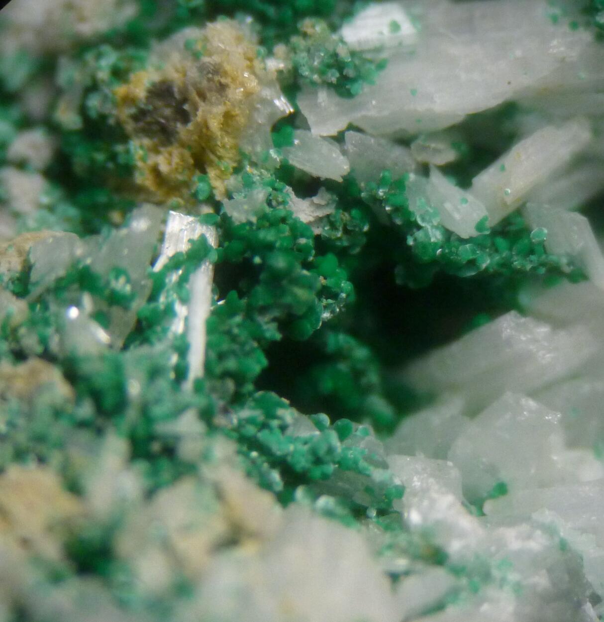 Cerussite & Malachite