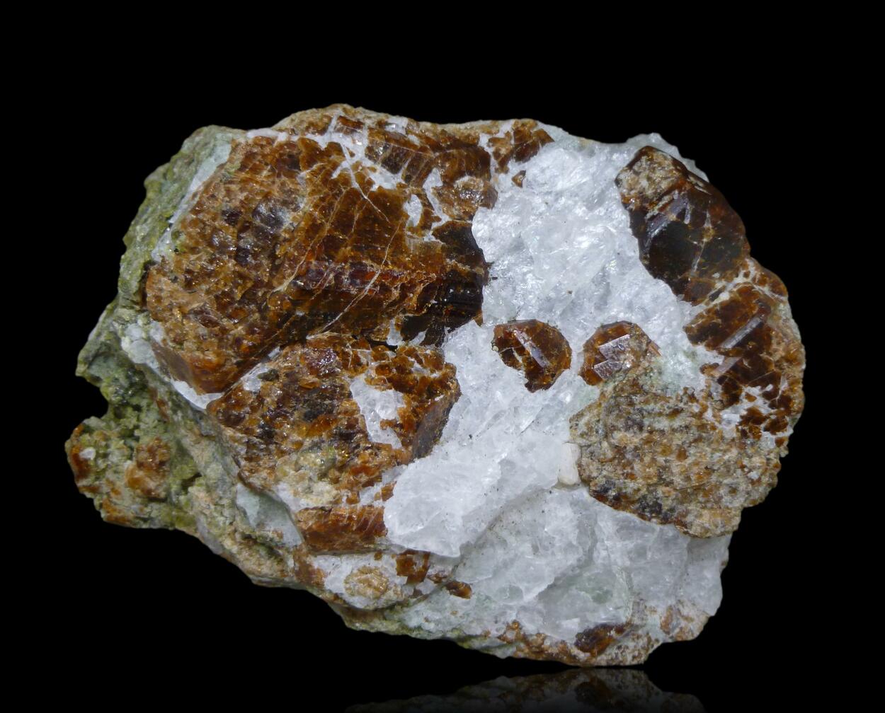 Hessonite & Diopside