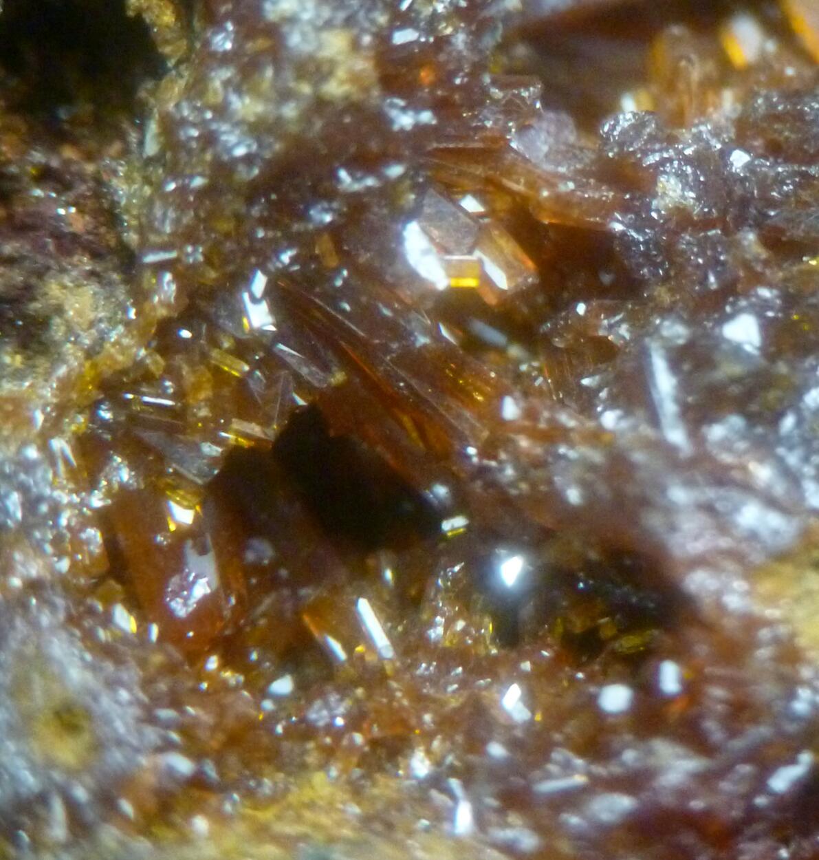 Vanadinite & Calcite