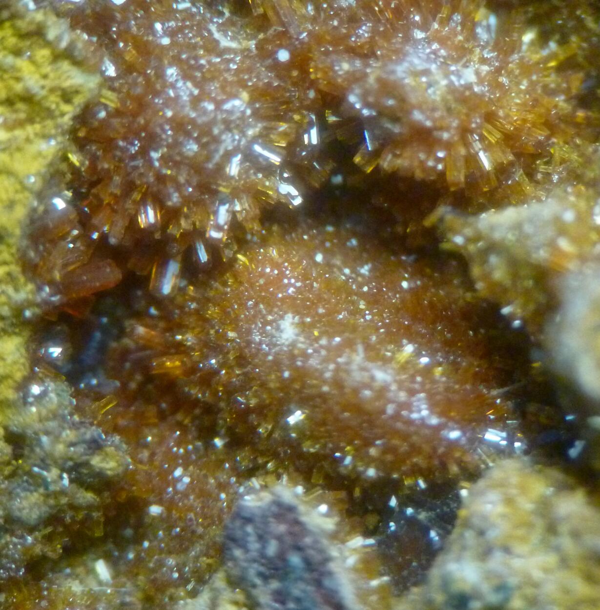 Vanadinite & Calcite