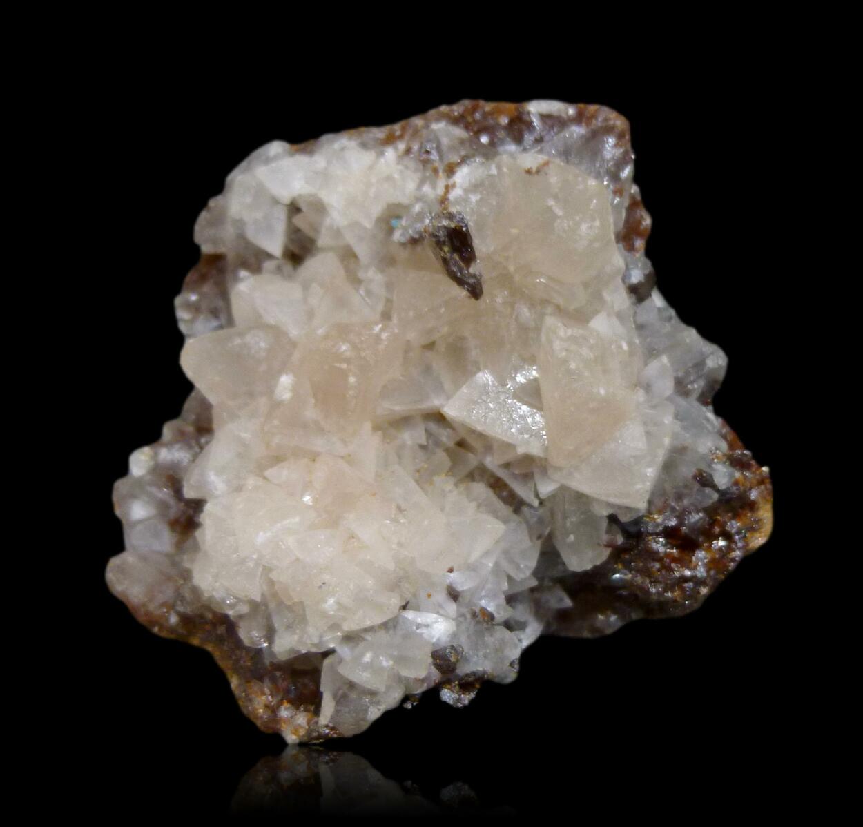 Vanadinite & Calcite