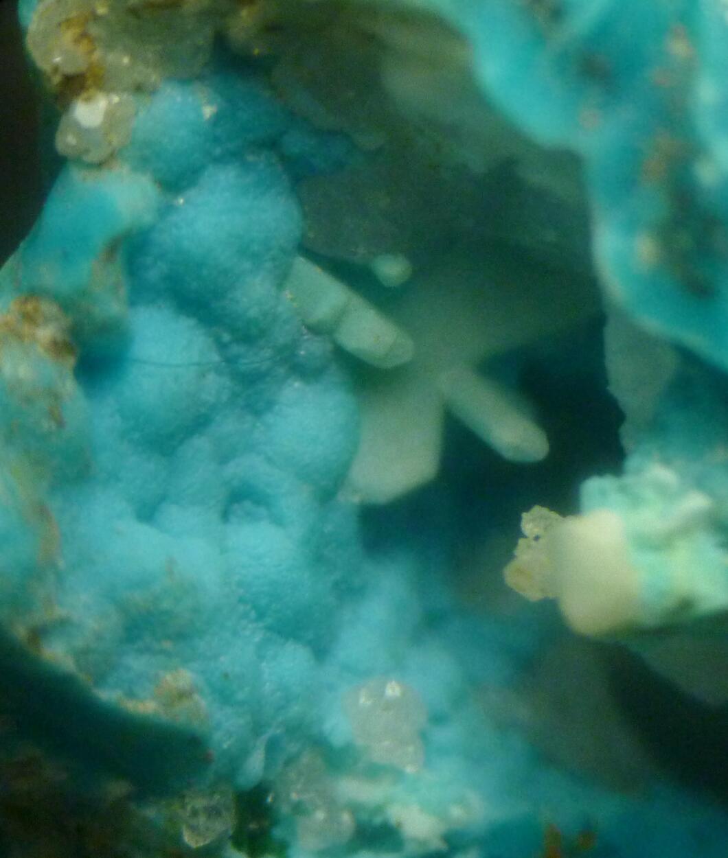 Cerussite & Chrysocolla