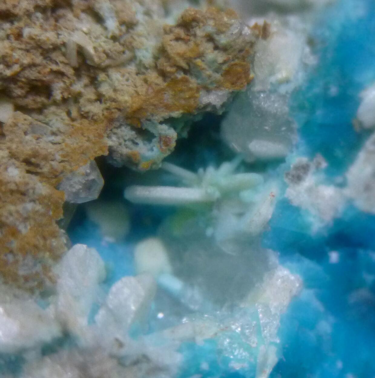 Cerussite & Chrysocolla