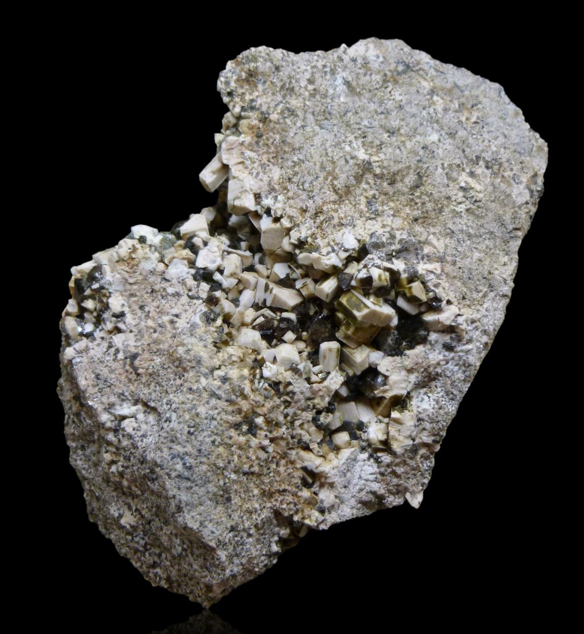 Orthoclase & Smoky Quartz