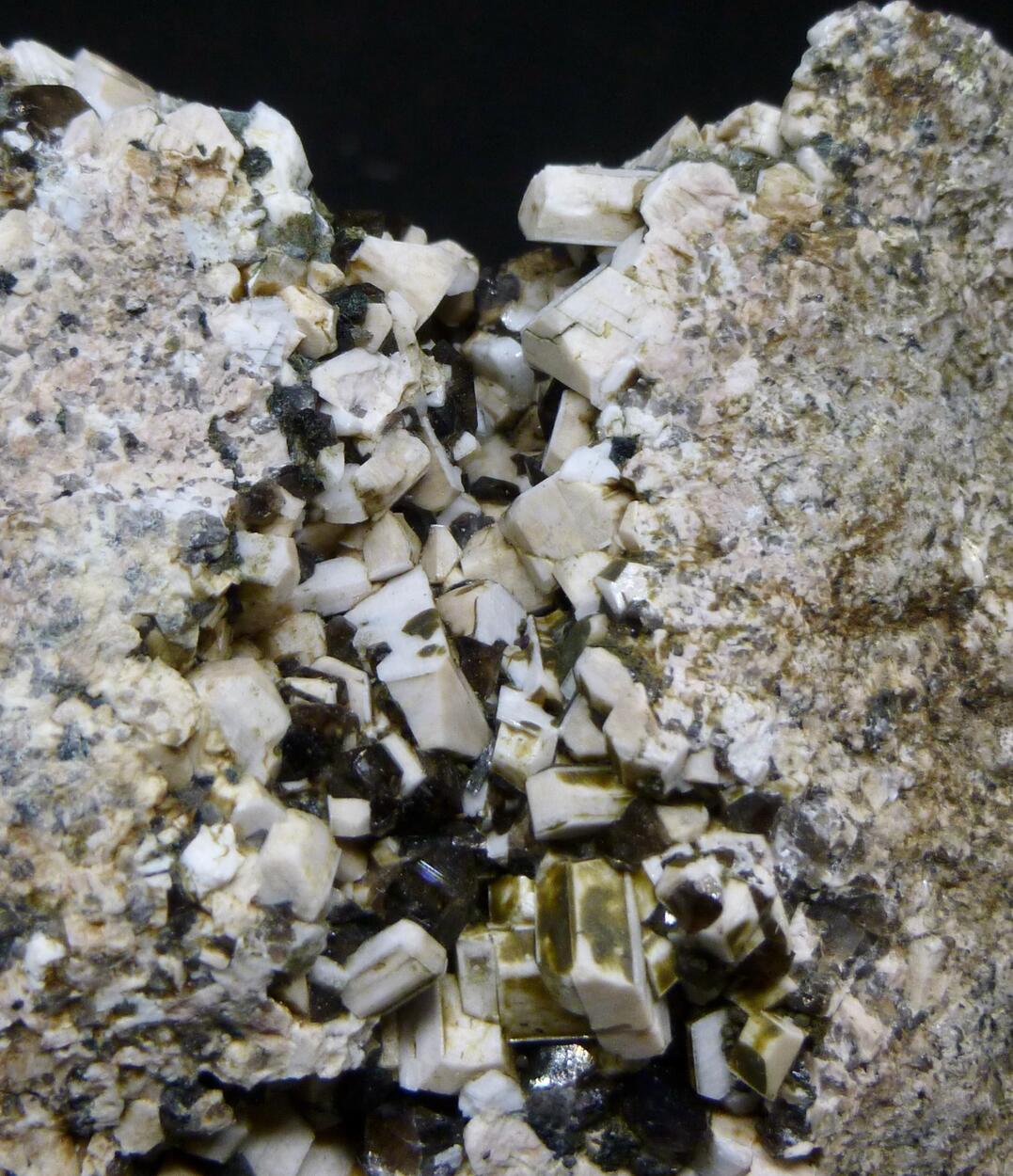 Orthoclase & Smoky Quartz