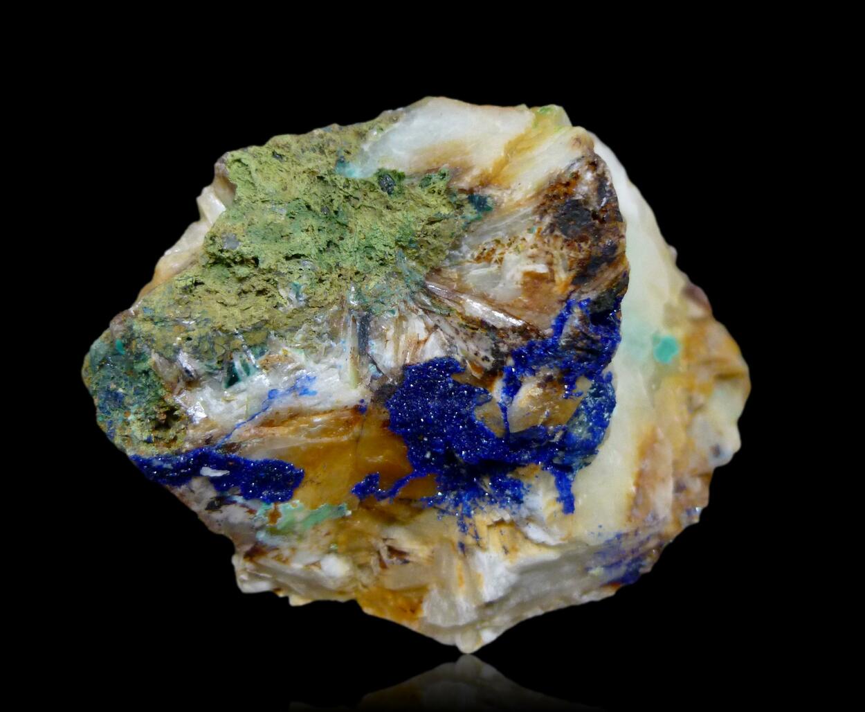 Azurite Mimetite & Baryte