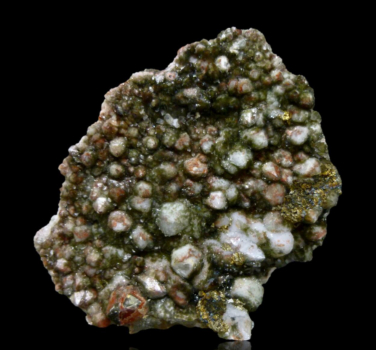 Quartz & Chalcopyrite