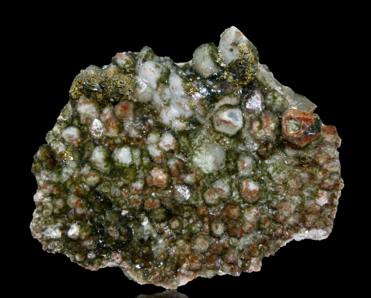 Quartz & Chalcopyrite