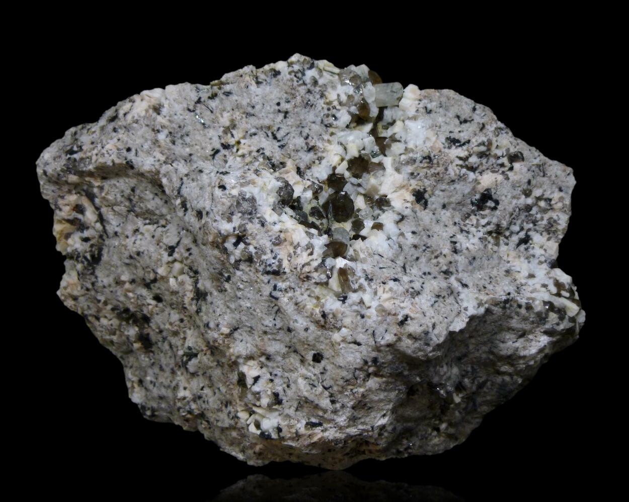 Topaz Orthoclase & Smoky Quartz