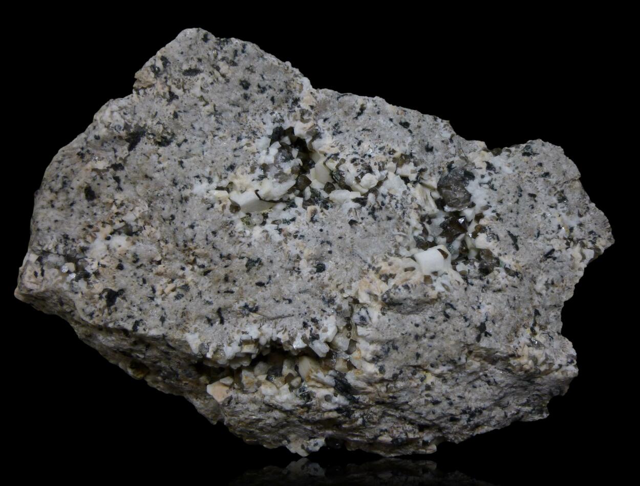 Topaz Orthoclase & Smoky Quartz