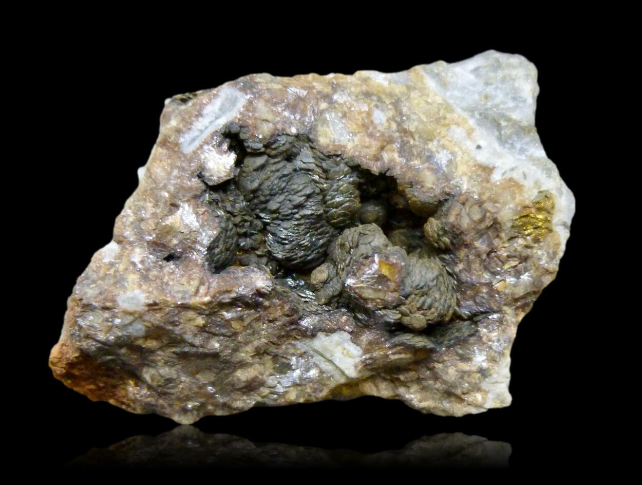 Siderite & Chalcopyrite