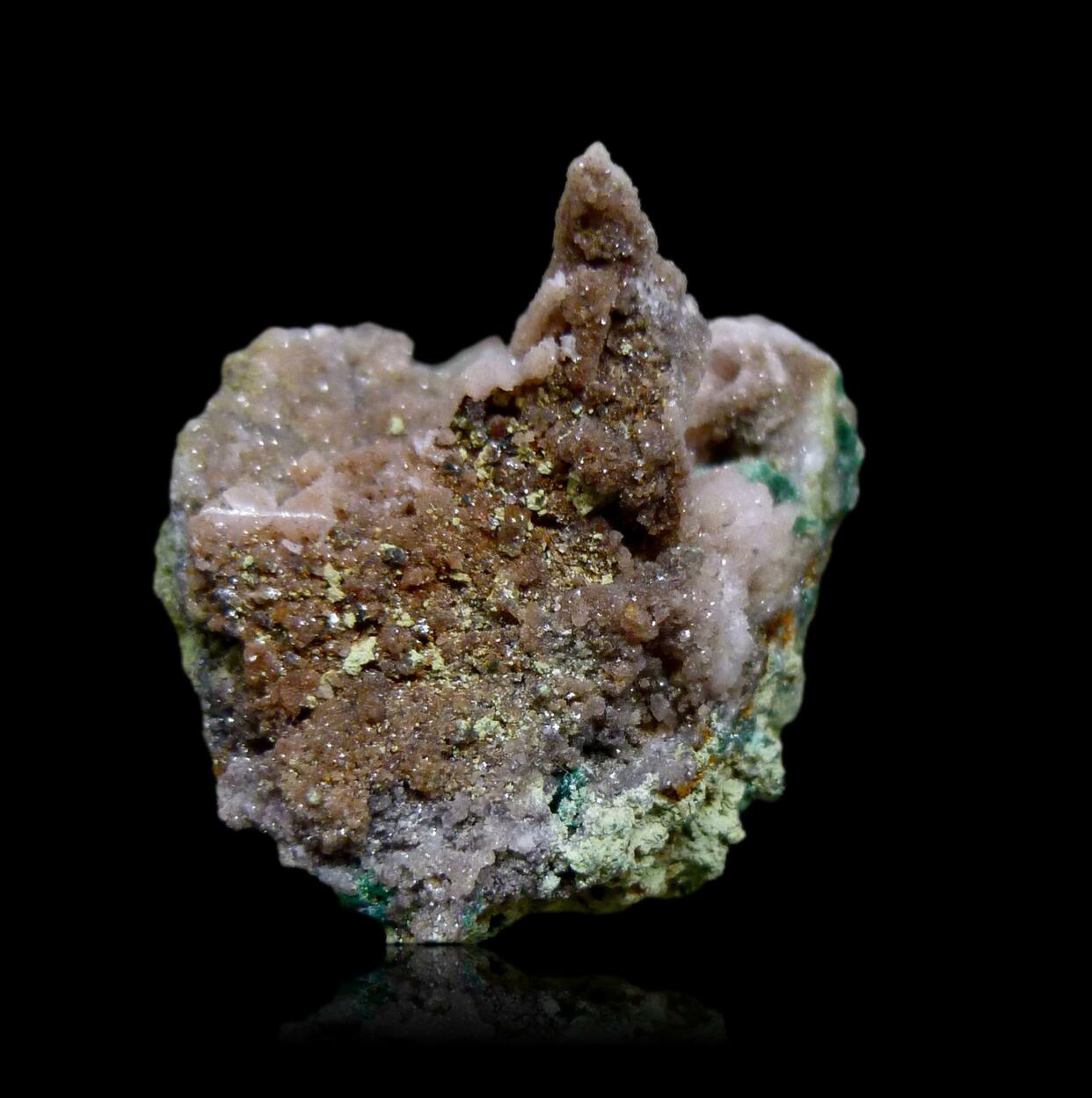 Smithsonite Malachite & Duftite