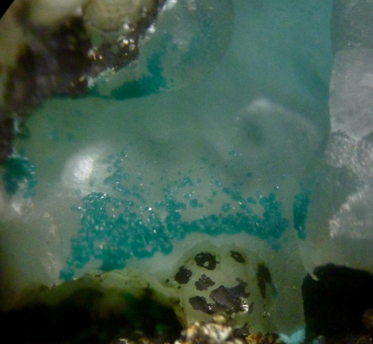 Hemimorphite Aurichalcite & Veszelyite