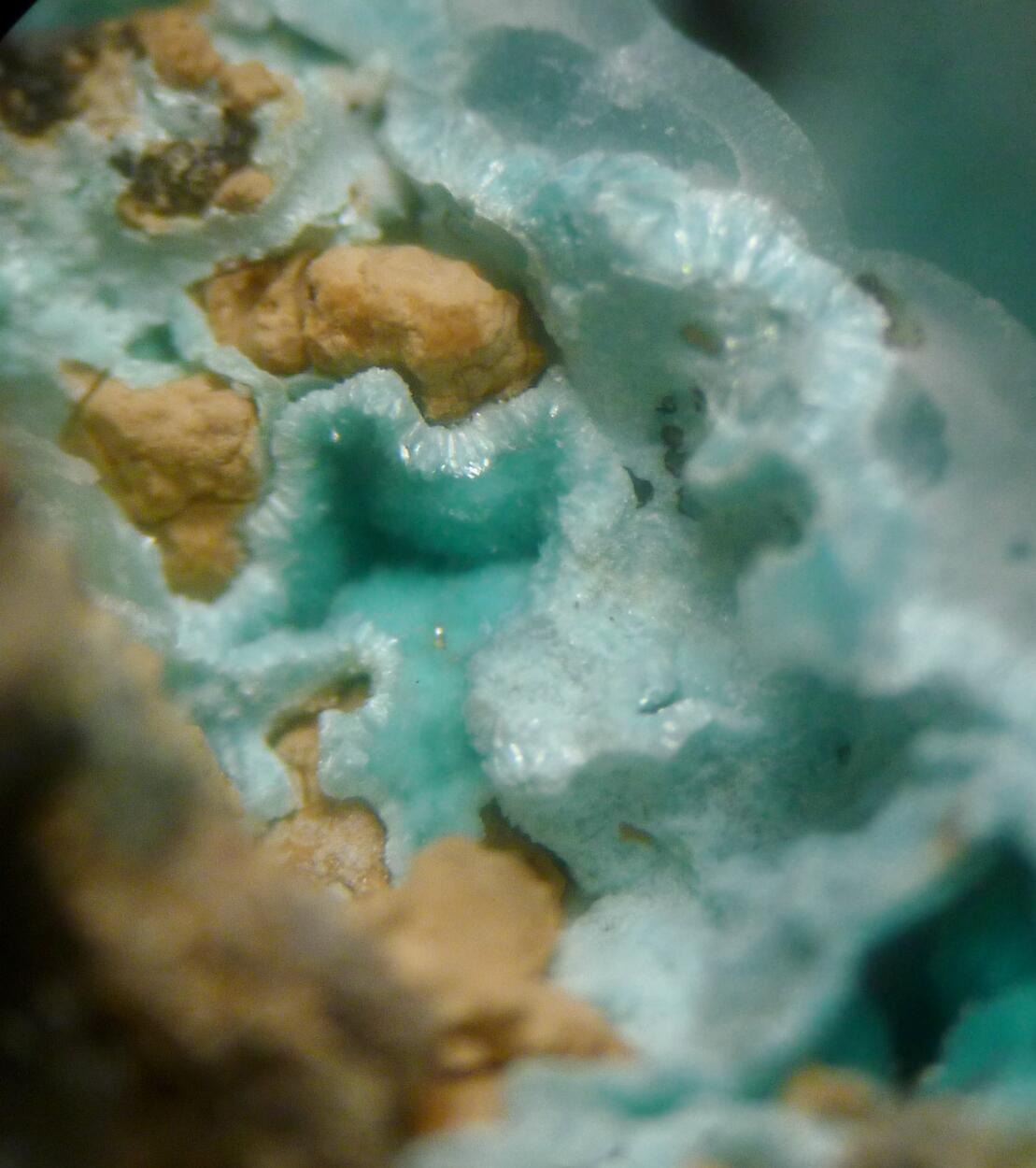 Hemimorphite Aurichalcite & Veszelyite