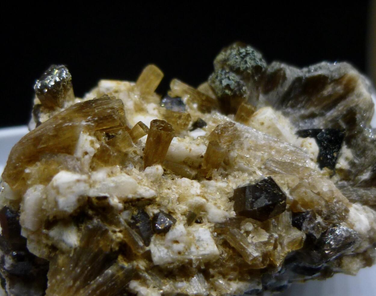 Stilbite & Smoky Quartz