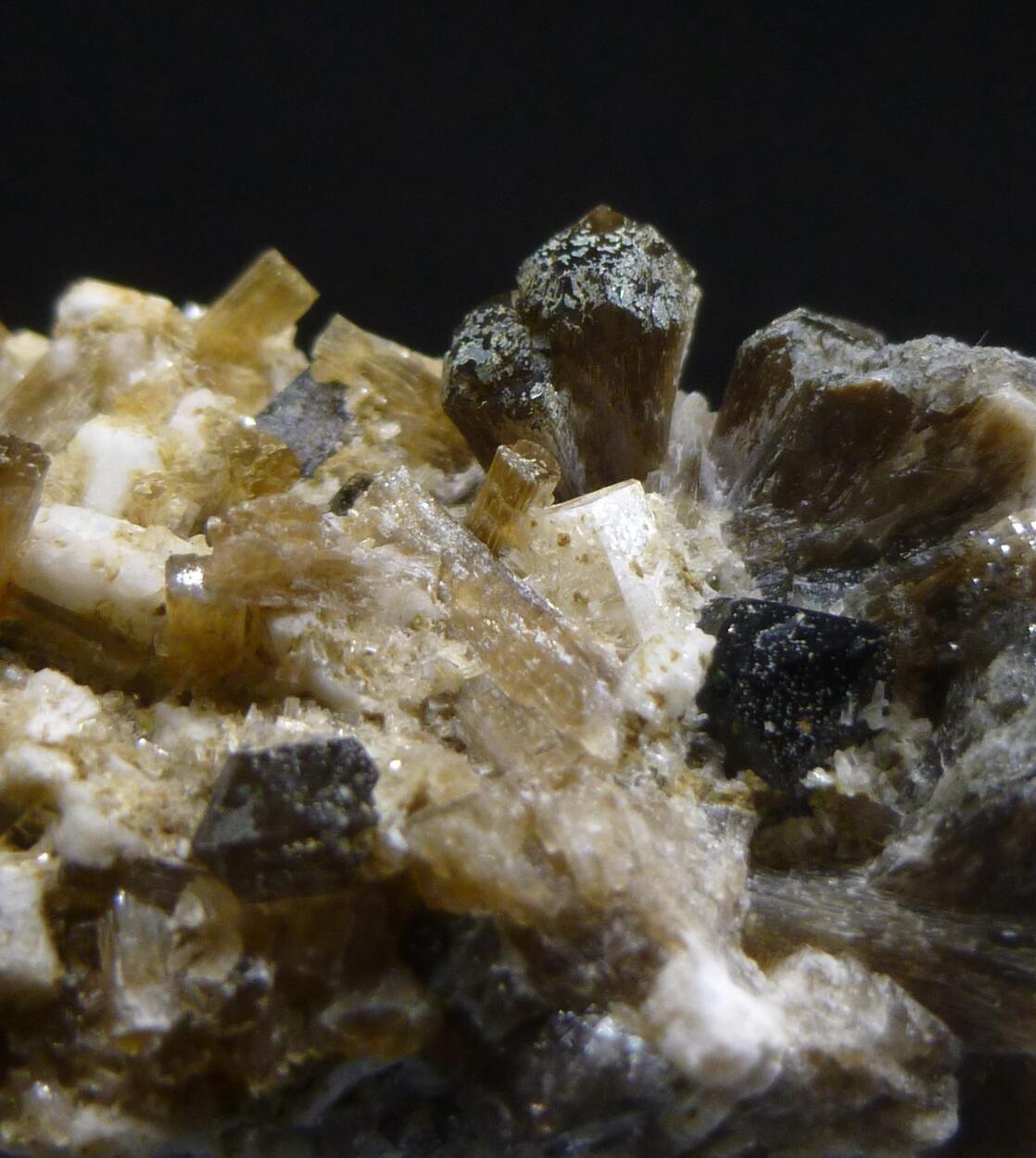 Stilbite & Smoky Quartz