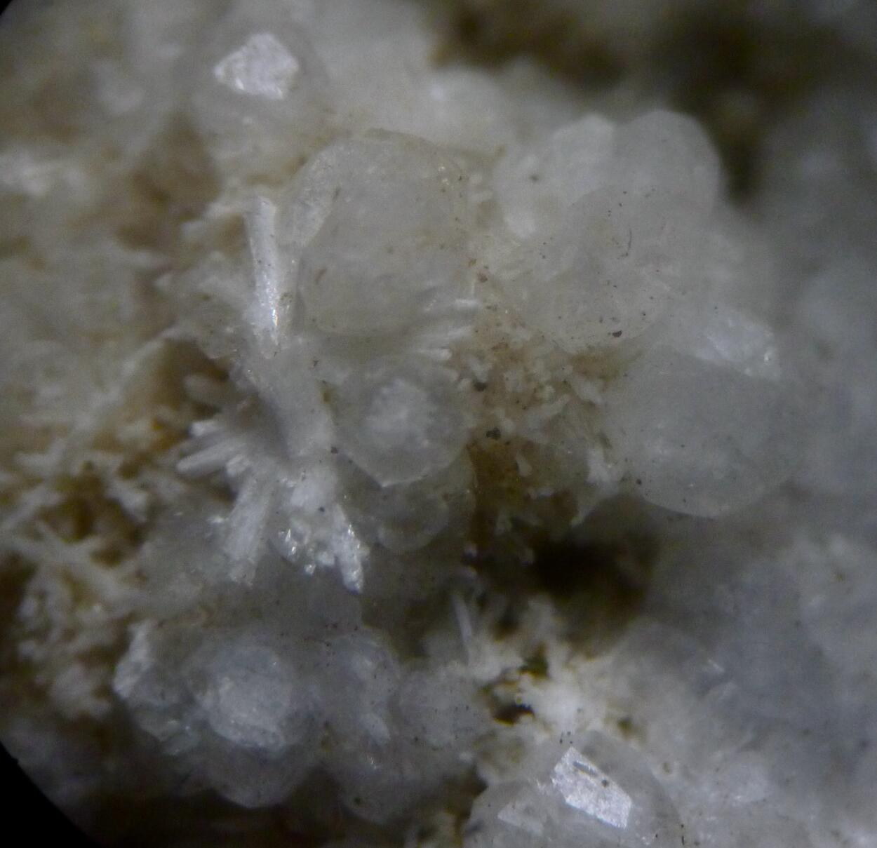 Analcime Laumontite & Calcite