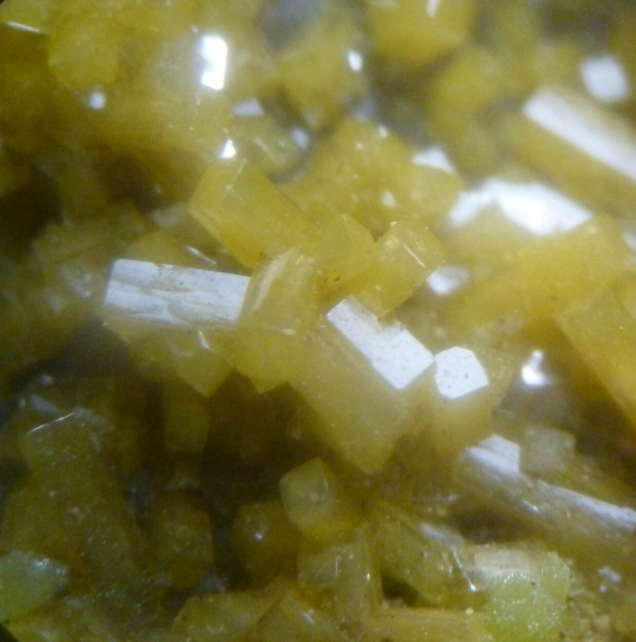 Wulfenite Calcite & Mimetite