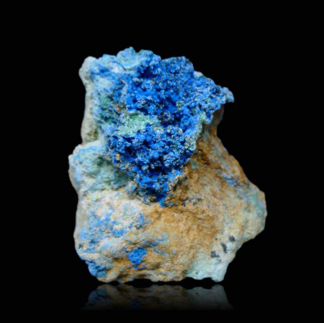 Cyanotrichite & Chalcoalumite