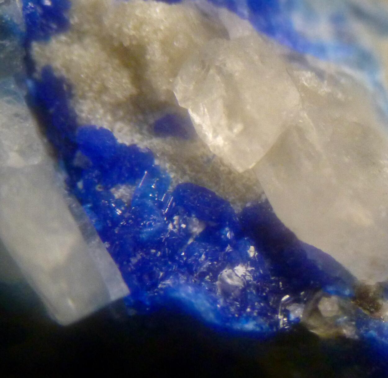 Linarite & Fluorite