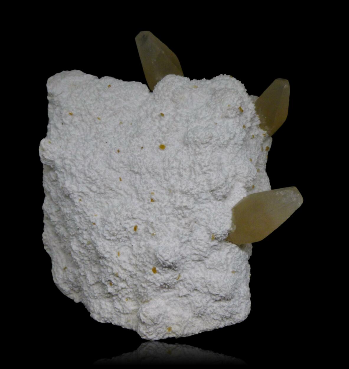 Calcite Mordenite & Heulandite
