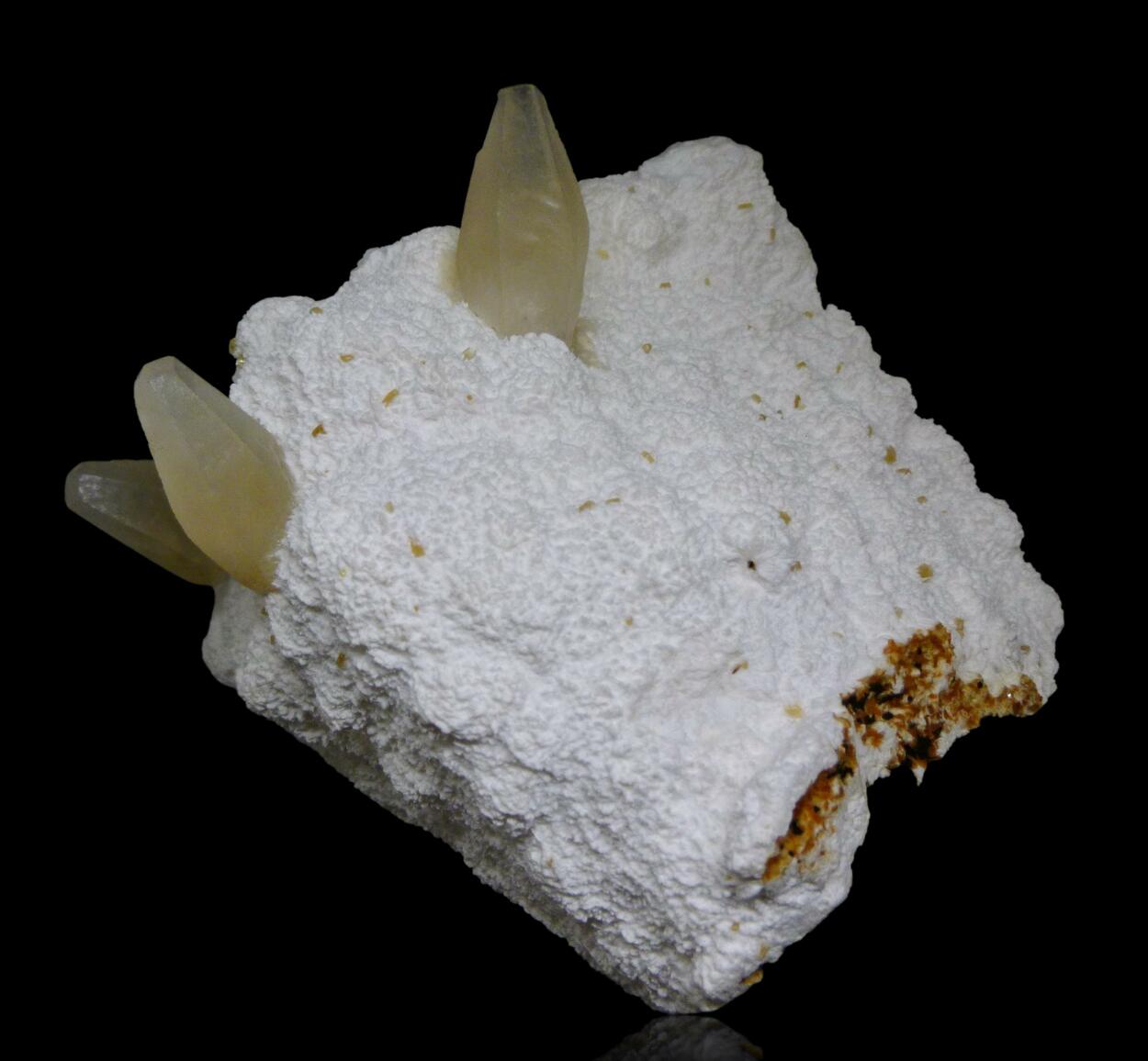Calcite Mordenite & Heulandite