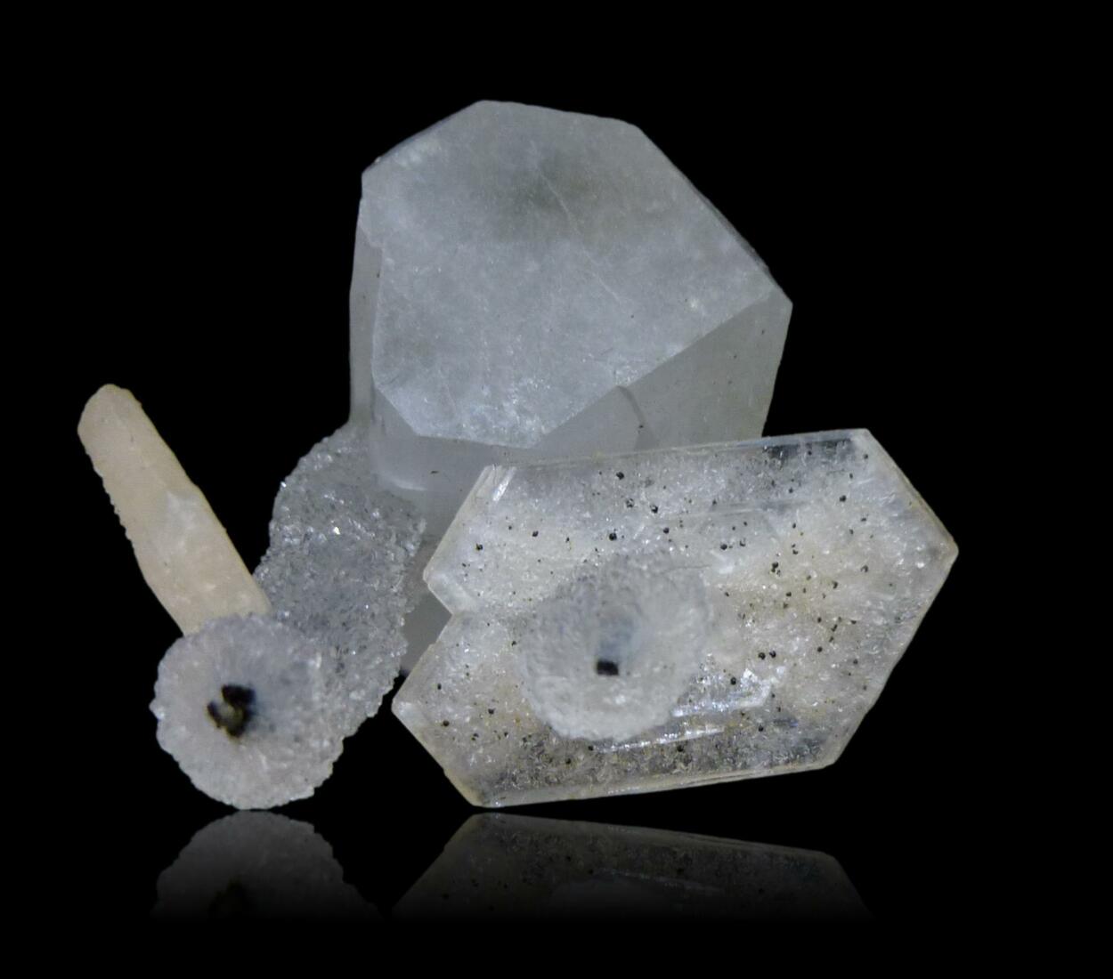 Apophyllite & Chalcedony